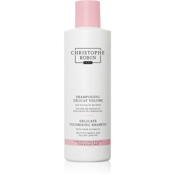 Christophe Robin Christophe Robin Delicate Volumizing Shampoo with Rose Extracts шампоан за обем за тънка коса без обем 250 мл.