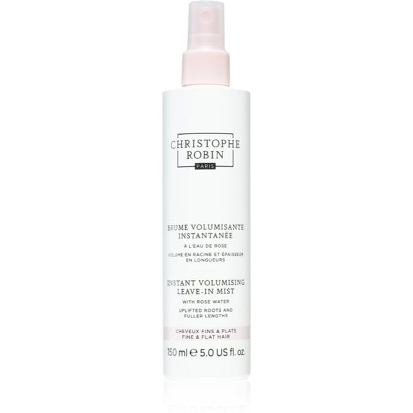 Christophe Robin Christophe Robin Instant Volumizing Leave-In Mist with Rose Water спрей за обем на нежна коса 150 мл.