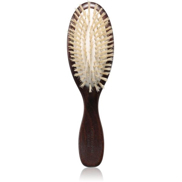 Christophe Robin Christophe Robin Travel Hairbrush дървена четка за коса с косми от глиган 1 бр.