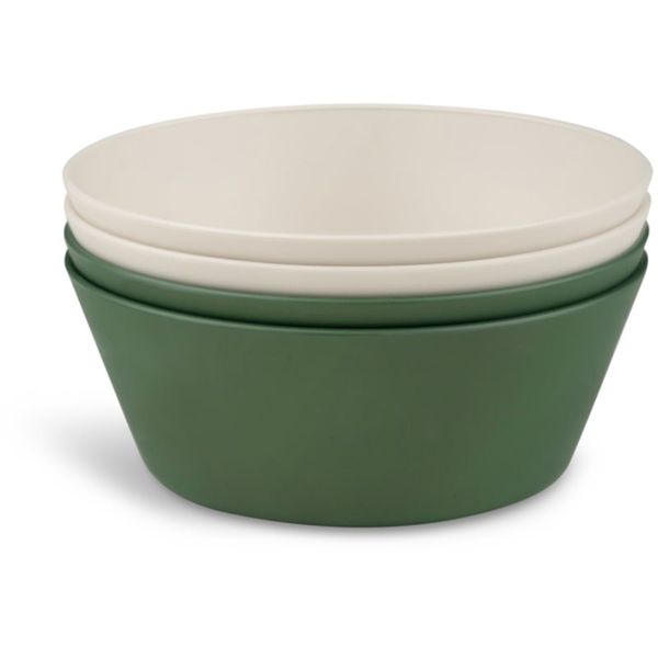 Citron Citron Bio Based Bowls Set купичка Green/Cream 4 бр.