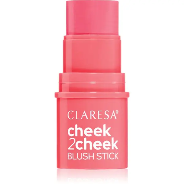 Claresa Claresa Cheek 2 Cheek кремообразен руж в стик цвят 02 Neon Coral 6 гр.
