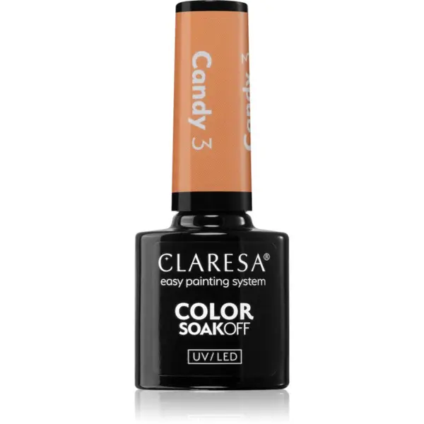 Claresa Claresa SoakOff UV/LED Color Candy гел лак за нокти цвят 3 5 гр.