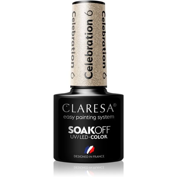 Claresa Claresa SoakOff UV/LED Color Celebration гел лак за нокти цвят 6 5 гр.