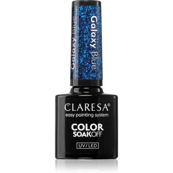 Claresa Claresa SoakOff UV/LED Color Galaxy гел лак за нокти цвят Blue 5 гр.