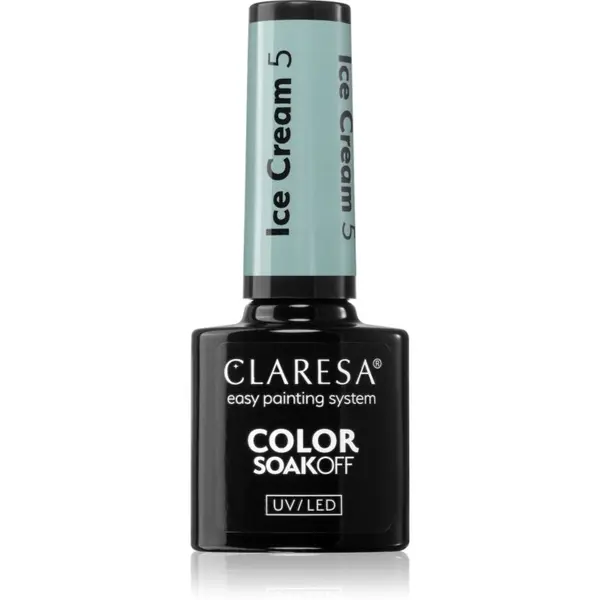 Claresa Claresa SoakOff UV/LED Color Ice Cream гел лак за нокти цвят 5 5 гр.