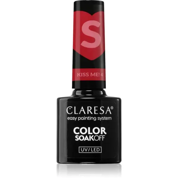 Claresa Claresa SoakOff UV/LED Color Kiss Me гел лак за нокти цвят 4 5 гр.