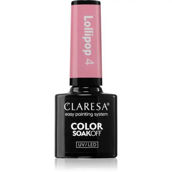 Claresa Claresa SoakOff UV/LED Color Lollipop гел лак за нокти цвят 4 5 гр.