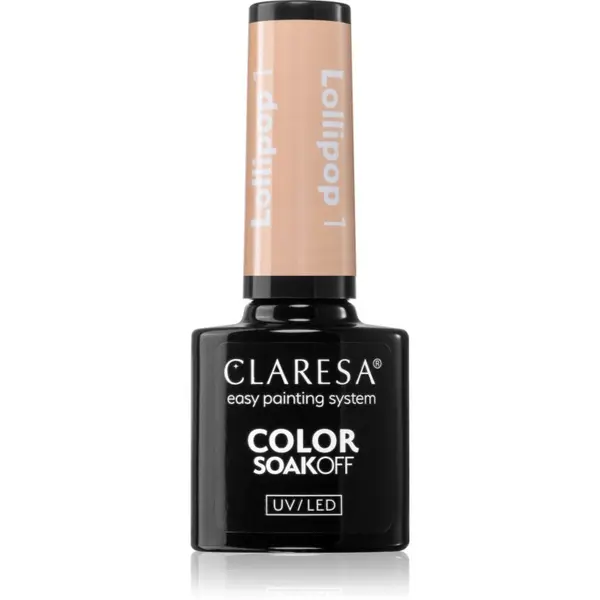 Claresa Claresa SoakOff UV/LED Color Lollipop гел лак за нокти цвят 5 гр.