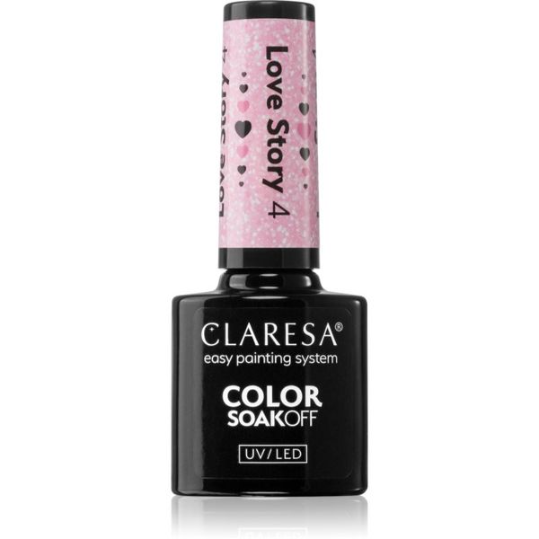Claresa Claresa SoakOff UV/LED Color Love Story гел лак за нокти цвят 4 5 гр.