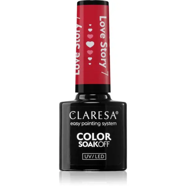 Claresa Claresa SoakOff UV/LED Color Love Story гел лак за нокти цвят 7 5 гр.