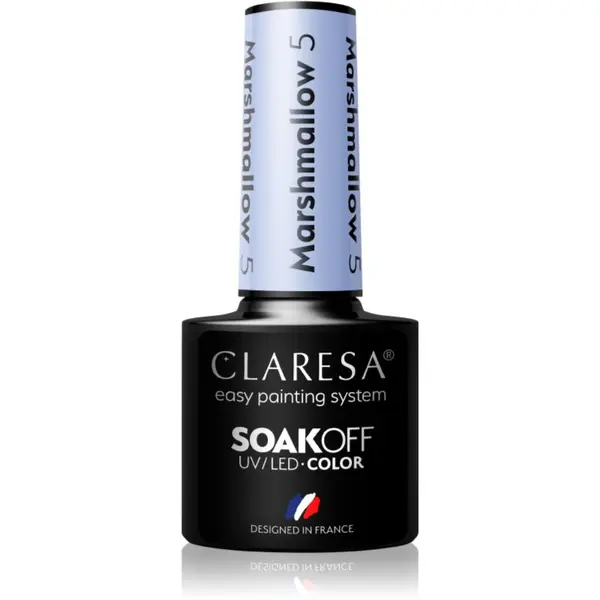 Claresa Claresa SoakOff UV/LED Color Marshmallow гел лак за нокти цвят 5 5 гр.