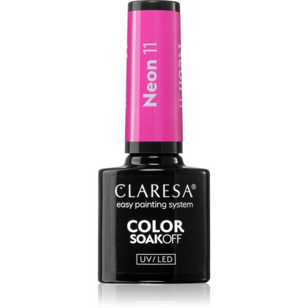 Claresa Claresa SoakOff UV/LED Color Neon гел лак за нокти цвят 11 5 гр.