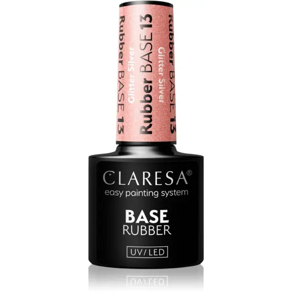 Claresa Claresa UV/LED Base Rubber основен лак за нокти с гел цвят 13 5 гр.