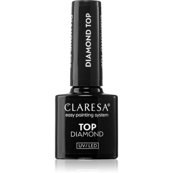 Claresa Claresa UV/LED Top Diamond No Wipe топ лак за защита и блясък без лепкавост 5 гр.