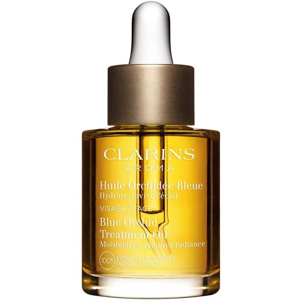 Clarins Clarins Blue Orchid Treatment Oil антиоксидантно масло за лице за дневна и нощна употреба с хидратиращ ефект 30 мл.