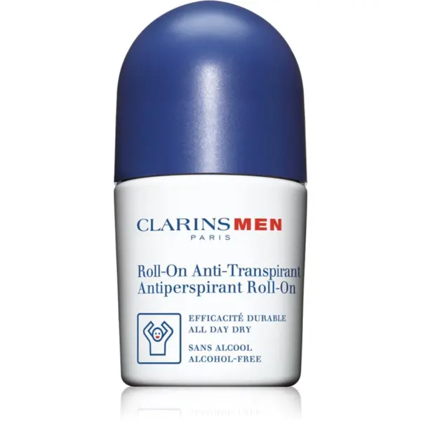 Clarins Clarins ClarinsMen Antiperspirant Roll-On рол- он против изпотяване за мъже 50 мл.