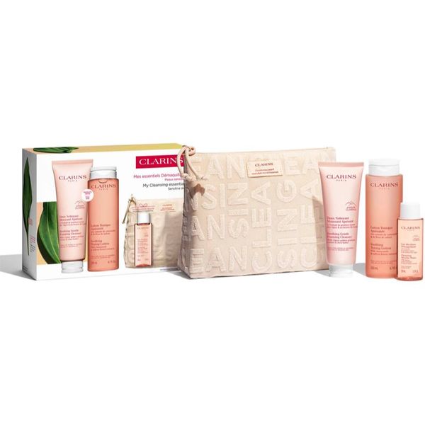 Clarins Clarins Cleansing Essentials Sensitive Skin подаръчен комплект за всички типове кожа на лицето