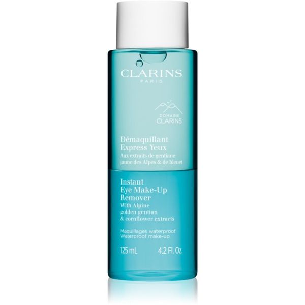 Clarins Clarins Cleansing Instant Eye Make-Up Remover двуфазов продукт за почистване на грим за чувствителни очи 125 мл.