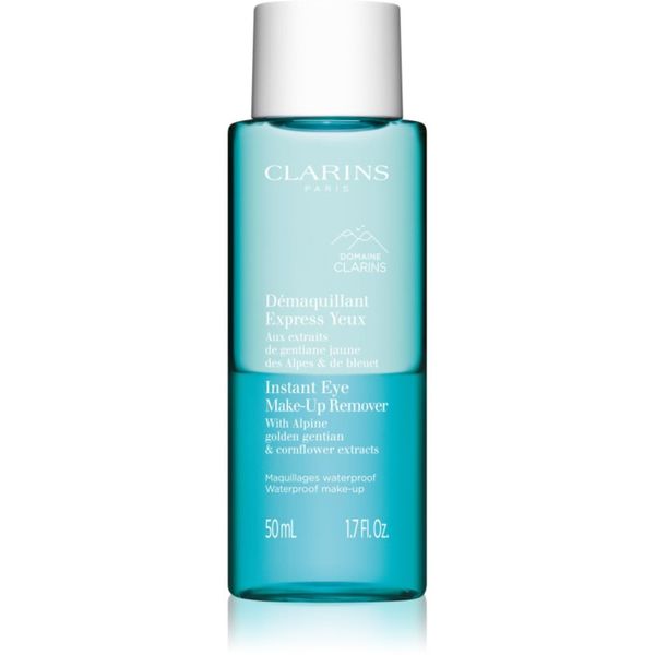 Clarins Clarins Cleansing Instant Eye Make-Up Remover двуфазов продукт за почистване на грим за чувствителни очи 50 мл.