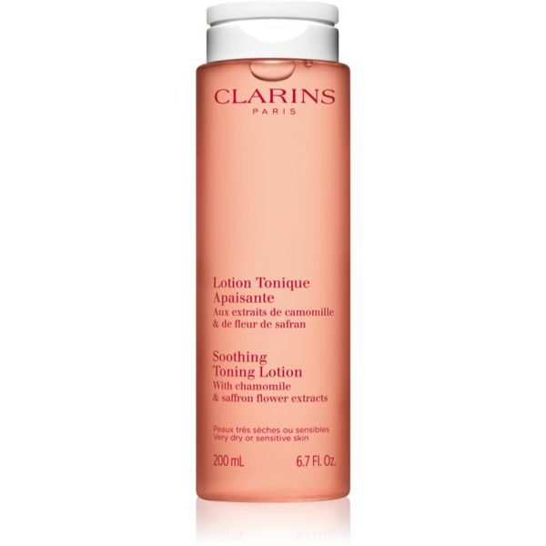 Clarins Clarins Cleansing Soothing Toning Lotion почистващ и успокояващ тоник за чувствителна и суха кожа 200 мл.