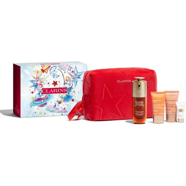 Clarins Clarins Double Serum & Extra Firming Collection подаръчен комплект за зряла кожа Luminosity