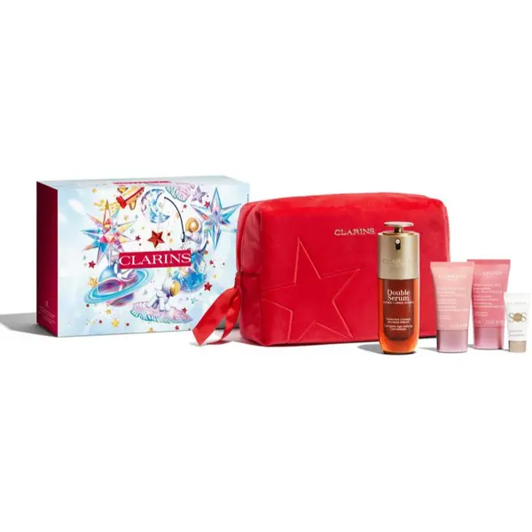Clarins Clarins Double Serum & Multi-Active Collection подаръчен комплект за младежки вид Luminosity