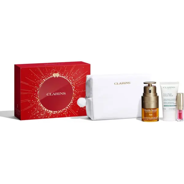Clarins Clarins Double Serum Eye Holiday Season подаръчен комплект