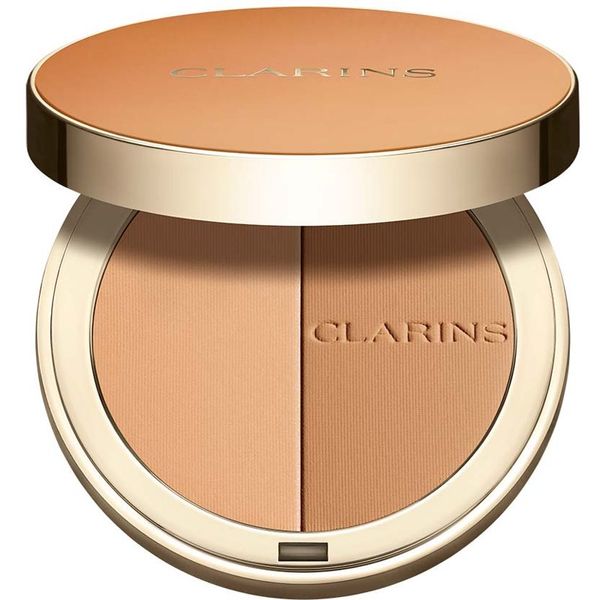 Clarins Clarins Ever Bronze Compact Powder уеднаквяваща тена компактна пудра цвят 02 10 гр.