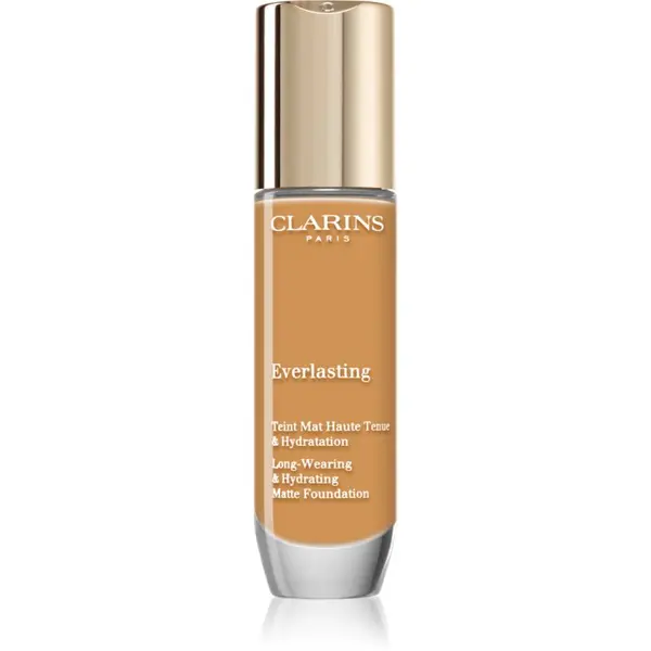 Clarins Clarins Everlasting Foundation дълготраен фон дьо тен с матиращ ефект цвят 114N - Cappuccino 30 мл.