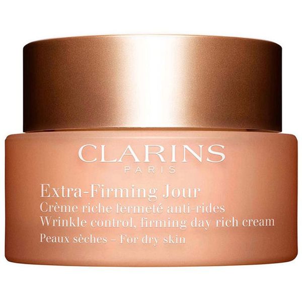 Clarins Clarins Extra-Firming Day дневен лифтинг крем против бръчки за суха кожа 50 мл.