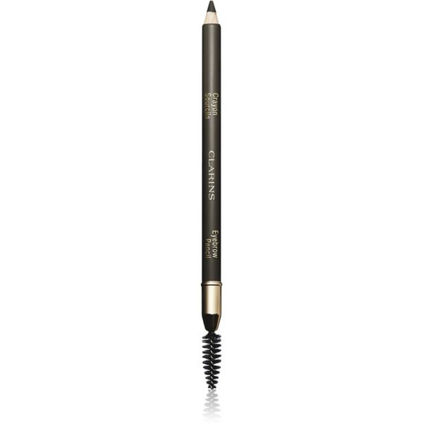 Clarins Clarins Eyebrow Pencil Crayon Sourcils молив за вежди с четка цвят 01 - Dark Brown 1,1 гр.