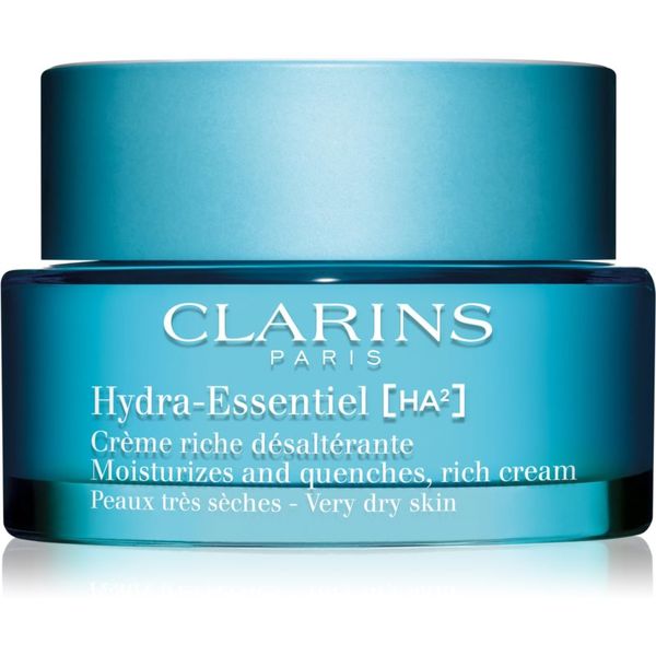 Clarins Clarins Hydra-Essentiel [HA²] Rich Cream богат хидратиращ крем за много суха кожа 50 мл.
