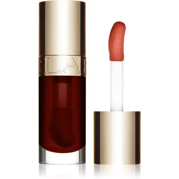 Clarins Clarins Lip Comfort Oil масло от нар с хидратиращ ефект цвят 09 chocolate 7 мл.