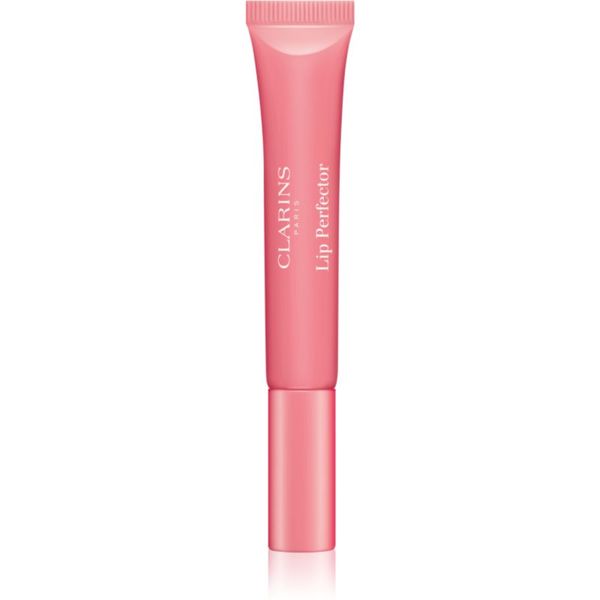 Clarins Clarins Lip Perfector Shimmer блясък за устни с хидратиращ ефект цвят 01 Rose Shimmer 12 мл.
