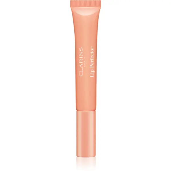 Clarins Clarins Lip Perfector Shimmer блясък за устни с хидратиращ ефект цвят 02 Apricot Shimmer 12 мл.