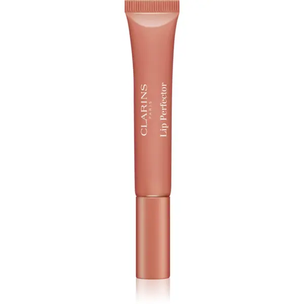 Clarins Clarins Lip Perfector Shimmer блясък за устни с хидратиращ ефект цвят 06 Rosewood Shimmer 12 мл.