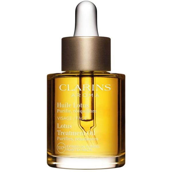 Clarins Clarins Lotus Treatment Oil регенериращо масло с изглаждащ ефект дневен и нощен 30 мл.