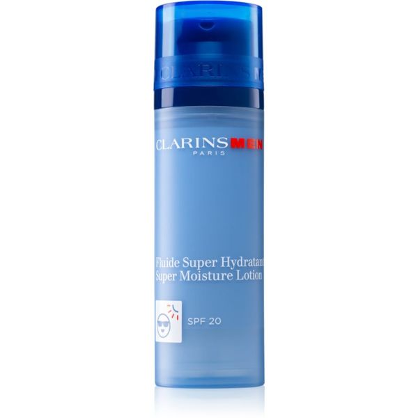 Clarins Clarins Men Super Moisture Lotion хидратиращо мляко за младежки вид SPF 20 50 мл.