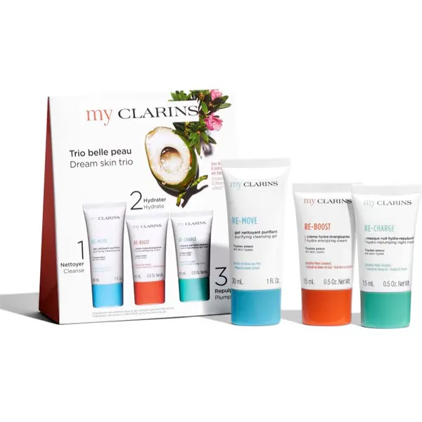 Clarins Clarins My Clarins Dream Skin Trio подаръчен комплект за млада кожа