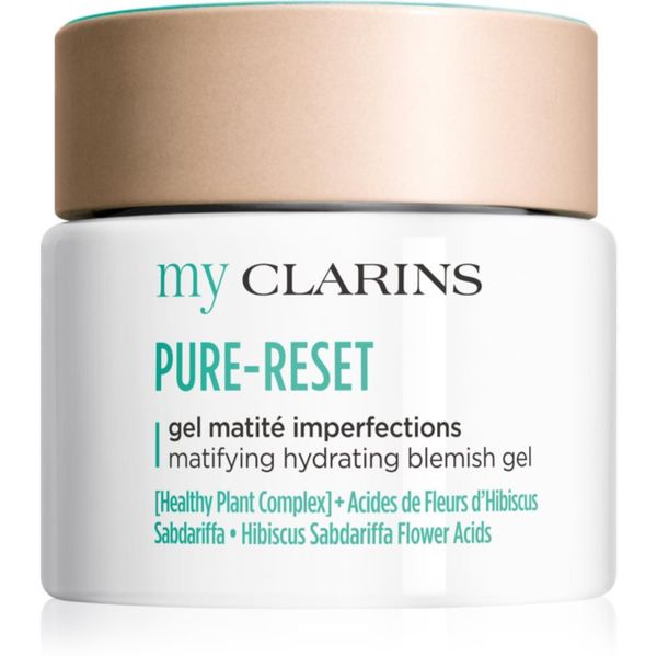 Clarins Clarins My Clarins Pure-Reset Matifying Hydrating Blemish Gel матиращ гел за кожа с несъвършенства 50 мл.