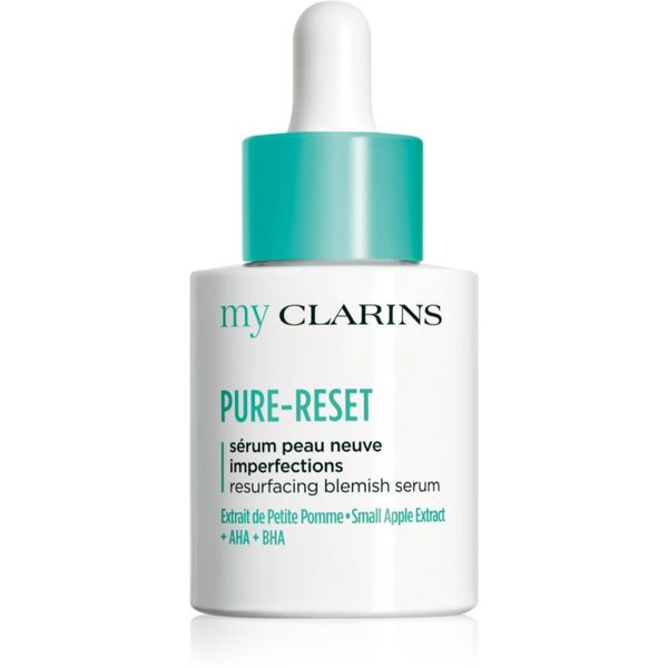 Clarins Clarins My Clarins Pure-Reset Resurfacing Blemish Serum обновяващ серум за мазна кожа склонна към акне 30 мл.