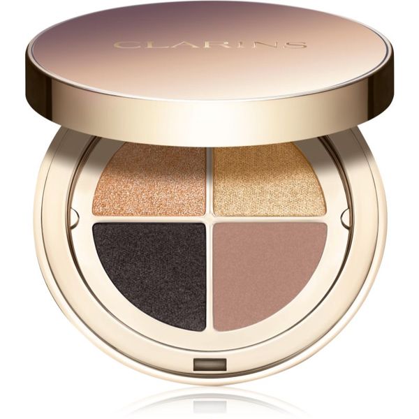 Clarins Clarins Ombre 4 Colour Eye Palette палитра сенки за очи за дълготраен ефект цвят 08 - Amber Gradation 4,2 гр.