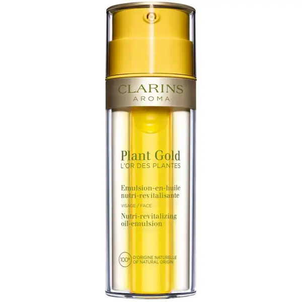 Clarins Clarins Plant Gold Nutri-Revitalizing Oil-Emulsion подхранващо олио за лице 2 в 1 35 мл.