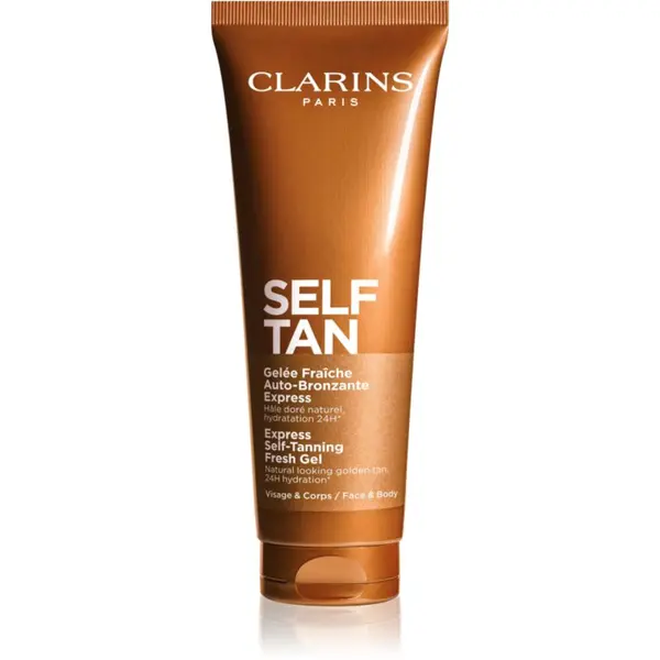Clarins Clarins Self Tan Express Self-Tanning Fresh Gel бронзиращ гел с хидратиращ ефект 125 мл.