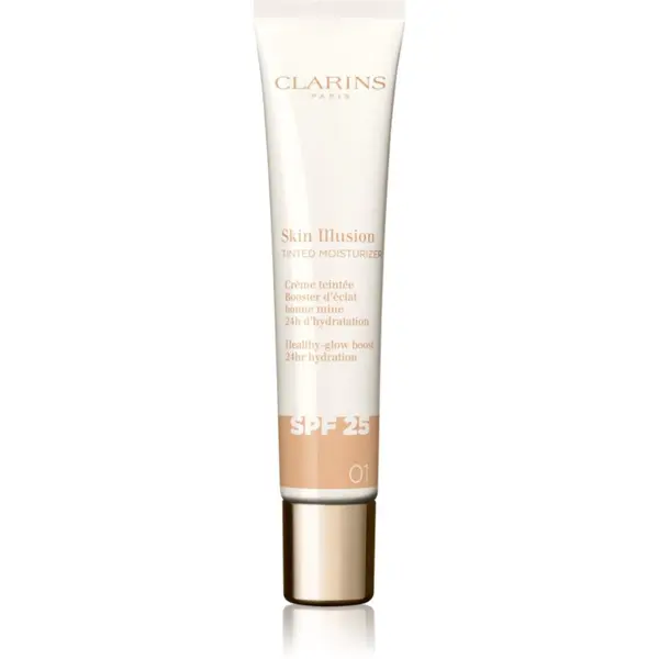 Clarins Clarins Skin Illusion Tinted Moisturizer тониращ крем SPF 25 цвят 01 40 мл.