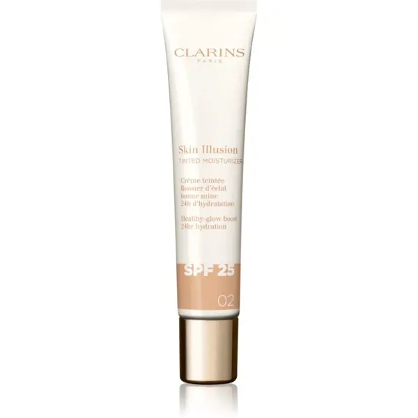 Clarins Clarins Skin Illusion Tinted Moisturizer тониращ крем SPF 25 цвят 02.5 40 мл.