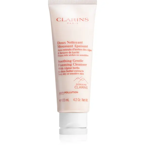 Clarins Clarins Soothing Gentle Foaming Cleanser почистваща крем- пяна за успокояване на кожата 125 мл.