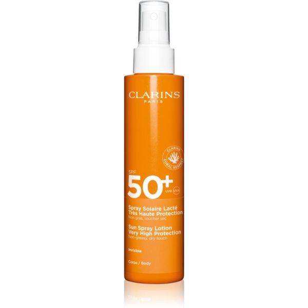 Clarins Clarins Sun Care Spray Lotion слънцезащитен спрей за тяло и лице SPF 50+ 150 мл.