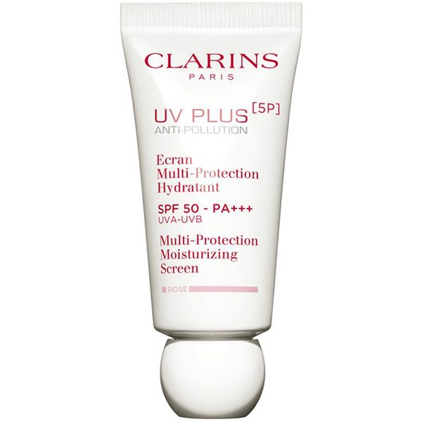 Clarins Clarins UV PLUS [5P] Anti-Pollution Rose хидратиращ флуид SPF 50 30 мл.