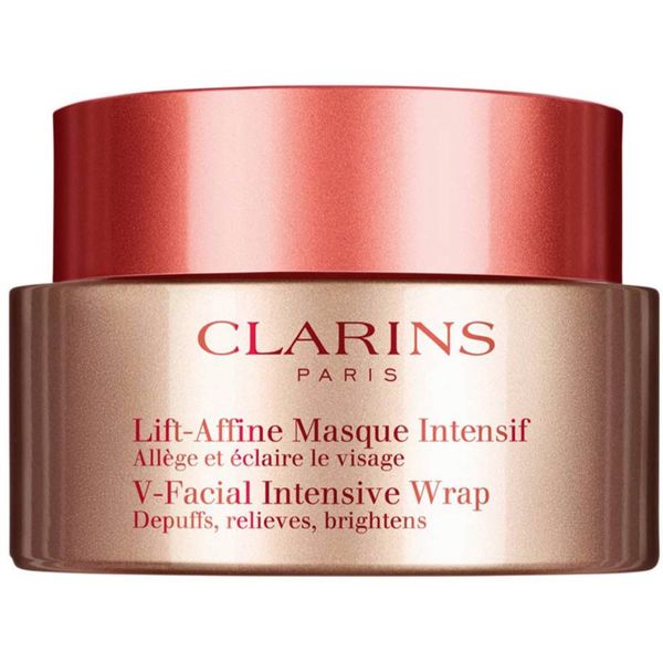 Clarins Clarins V-Facial Intensive Wrap озаряваща маска за лице 75 мл.